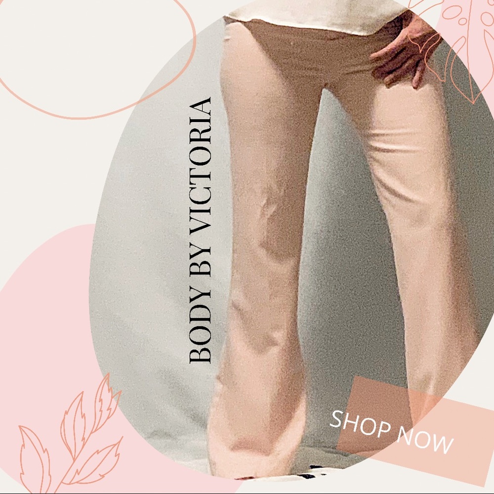 Victoria Secret Body By Victoria Pink Dress Pants